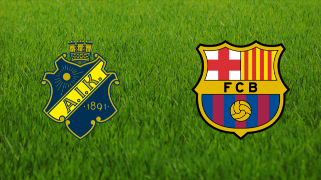 AIK Solna vs. FC Barcelona