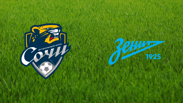 PFC Sochi vs. FC Zenit PFC Sochi vs. FC Zenit