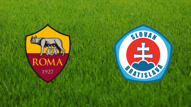 AS Roma vs. Slovan Bratislava AS Roma vs. Slovan Bratislava