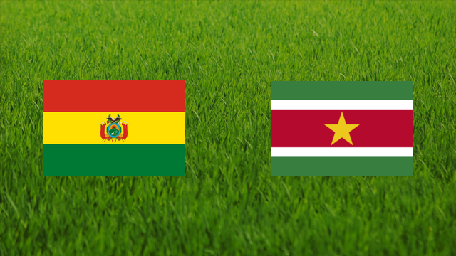 Bolivia vs. Suriname Bolivia vs. Suriname